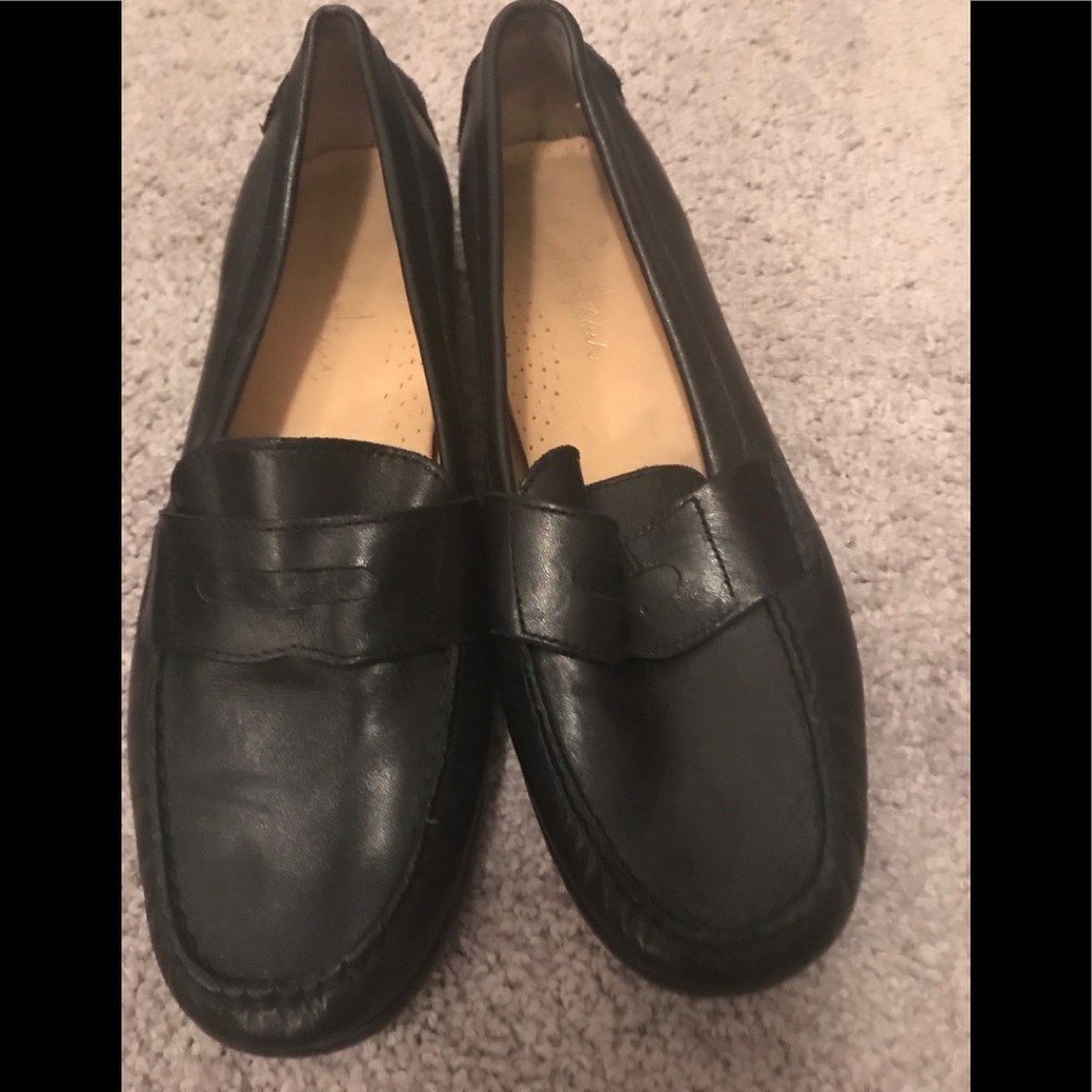 WORN ONCE!! Cole Haan Women’s black loafers